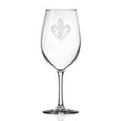 Rolf Glass Grand Fleur De Lis 18 oz Red Wine Glass Set of 4 