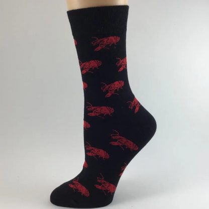 Black Crawfish Socks