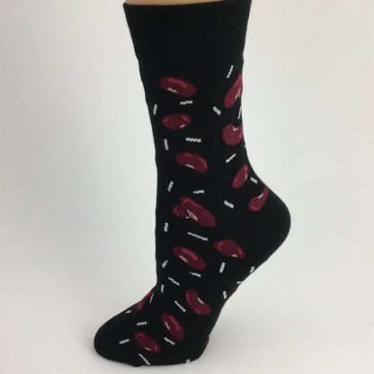 Black Red Beans & Rice Socks