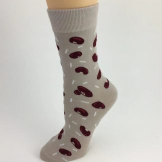 Tan Red Beans & Rice Socks