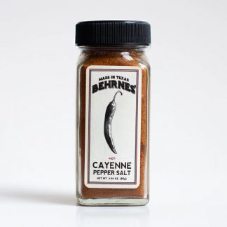Behrnes Spice Blends CAYENNE Pepper Salt