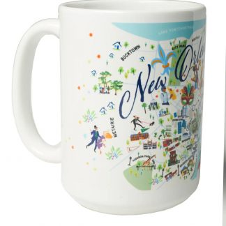 New Orleans 15 OZ Ceramic Mug