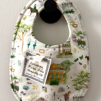Mardi Gras Scenes Bib