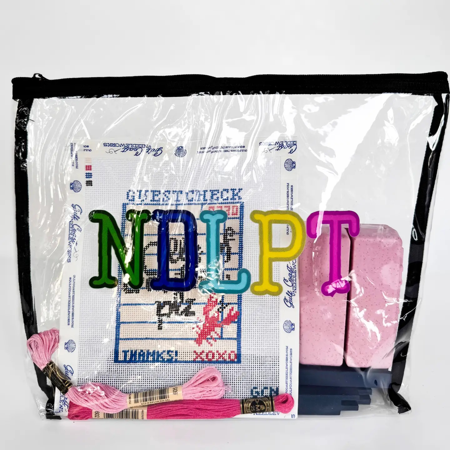 Colorful Ndlpt Clear Project Bag - Image 3