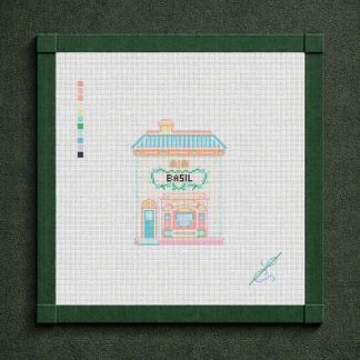 Lenox Basil House Needlepoint Canvas