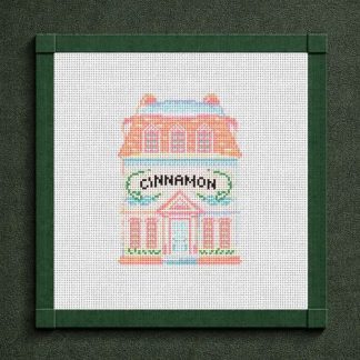 Lenox Cinnamon House Needlepoint Canvas
