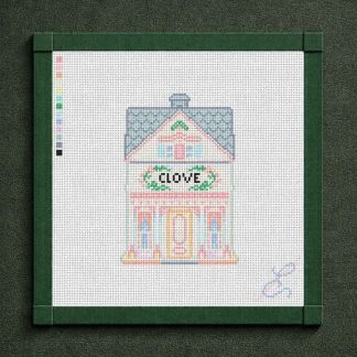 Lenox Clove House Needlepoint Canvas