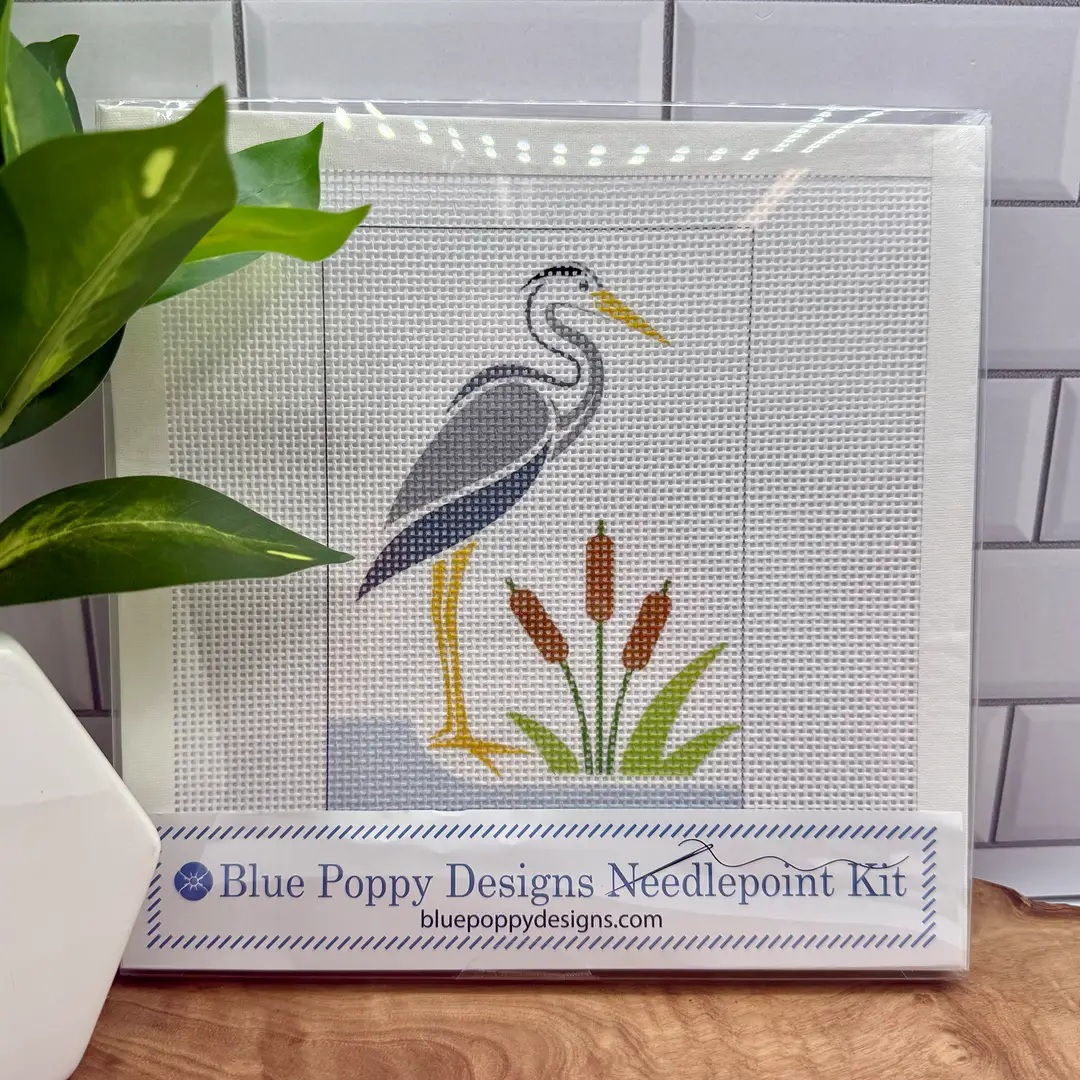 Heron Needlepoint Kit