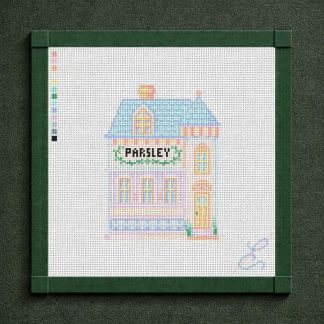 Lenox Parsley Spice House Needlepoint Canvas