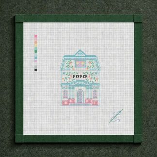 Lenox Pepper Spice House Needlepoint Canvas