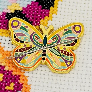Mandela Butterfly Needle Minder