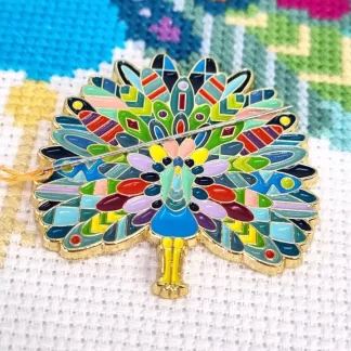Mandela PEACOCK Needle Minder